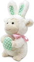 11" Animated Easter Plush Lamb with Bunny Ears - Leapin' Lucy | Dances to Song "Peter Cottontail" | Soft Stuffed Animal