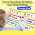 Edulok 40 Read and Rhyme Flip Books,Phonics Word Family Build Book Learn to Read Phonics Flash Cards,Sight Words Flash