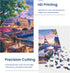 300 Piece Puzzle for Adults - Blooming Paris | Recycled Cardboard Jigsaw Puzzles | Great Gift Idea