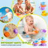 1-3 3 12+ Baby Bath Toys for Kids Ages Interactive Toddler Bath Toys Duck Sensory Bathtub Water Shower Toys