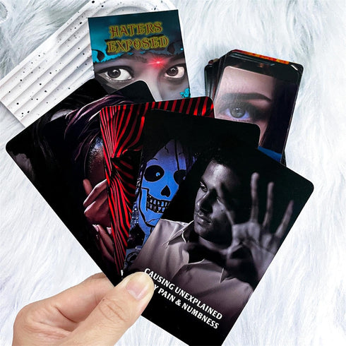 Evil Eye Oracle Cards, Haters Exposed, Insight and Discovery Deck for Wisdom and Revelation
