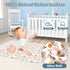 31.5" 21.5" Use(Floral2) Baby Diaper Changing Pad x Extra Large Waterproof Absorbent Portable Changing Mat, Reusable