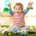 36 Pcs Mini Turtle Stuffed Toy Bulk, Cute Plush Turtles for Ocean Themed Party Favors