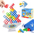 Tetra Tower Balancing Stacking Toys - 48PCS Board Games for Kids & Adults, Team Building Blocks STEM Toy