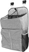 YARNOW Cradle Diaper Bag Bed Organizer Hanging Nursery Storage Pouch Gray for
