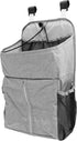 YARNOW Cradle Diaper Bag Bed Organizer Hanging Nursery Storage Pouch Gray for