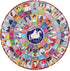 eeBoo: Piece and Love Votes for Women - 500 Piece Round Circle Jigsaw Puzzle for Adults and Families