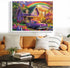 500 20.5X 15 Piece Puzzle for Adults - City at Dusk Puzzles| Recycled Cardboard Car Jigsaw Puzzles | Challenging Family