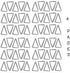 The Boho Design Vieli Arte Grey Transparent Triangles, Hand Drawn Wall Vinyl Sticker Decal for Nursery, 60 pcs