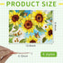 Liliful 6 Pack 16 Pcs - 12.6 x 9.45 Inch Large Piece Wooden Dementia Puzzles for Seniors