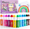 Jar Melo Washable Dot Markers for Toddlers, 12 Colors Dot Paints with