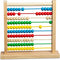 Melissa & Doug Classic Wooden Abacus - Educational Counting Toy with 100 Beads
