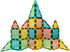 3+ (60 Magnetic Tiles,Magnet Building Blocks Construction Stacking Educational Toy Creative Playboard for Kids Ages
