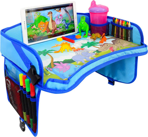 ecoZen Lifestyle Kids Travel Tray & Toddler Lap Desk Organizer - Airplane