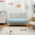 Set Comfy Cubs Muslin Swaddle Blankets and Fitted Crib Sheet