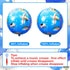 KatchOn Sea Turtle Balloons, 22 Inch, Pack of 6 - 4D Under The Sea Balloons for Ocean Theme Birthday Party