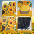 STMIGAIBLOCKS 3504PCS 14+ Flowers Wall Decoration Micro Mini Building Blocks,Ideas Botanical Sumflowers Painting Frame