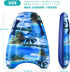 Inflatable Boogy Boards for Beach Travel, 30” Canvas Slip Slide Water Park Body Surfing Board for Kids