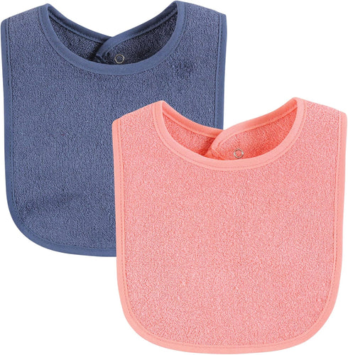 Hudson Baby Unisex BabyDrooler Bib with Waterproof Lining
