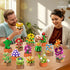 15 Pack Set 1314PCS 3.6MM 10+ CUBIMANA Flowers Plants Mini Building - Flower Succulents Botanical Collection Block Toy