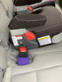 BPA Free Seat Belt Buckle Booster (2-Pack) - Raises Seat Belts for Easy Access, Free Sticker Set Gift