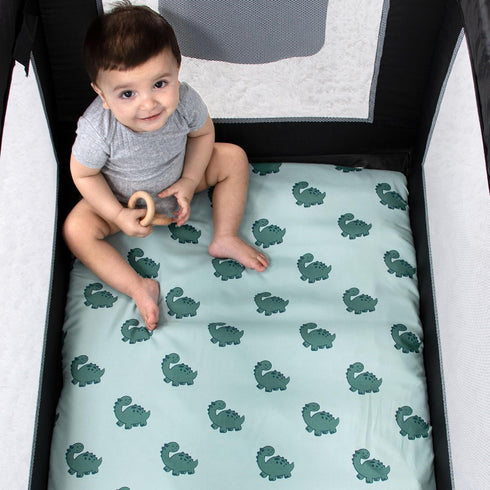 3-Pack Pack Pack The Peanutshell Fitted Playard Sheets - Soft & Breathable Baby Boy Mini Crib Sheets, N Play Mattress