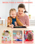 bravokids 10 Inch Drawing Tablet for Girls, Colorful LCD Writing Tablet for Kids, Erasable Drawing Pad for Toddler