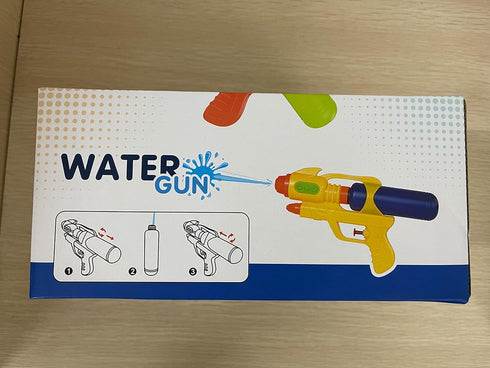 Water Guns 9 Inch, 6 Packs for Kids Adults, Multicolor Squirt Gun for Party Pool Bath Favors