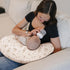 2 Pack Konssy Nursing Pillow Covers, Soft and Comfortable Nursing Cover for Breastfeeding Pillows, Pillow Slipcover