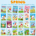 144 Liliful Pcs Spring Coloring Book Bulk for Adult DIY Art Stress Relief Drawing Book with Vibrant Patterns