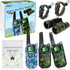 Walkie Talkies for Kids, Long Range 2 Way Radio for Outdoor Game, Gifts for Ages 5+ (Green Blue)