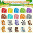 Montessori Learning Toy for Toddlers 1-3 Years, Educational Counting, Matching & Sorting with 10 Safari Animals & 10