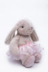 DILLY DUDU Ballerina/Ballet Bunny Plush Toy, Stuffed Animal Rabbit Doll 10-inch (Pink)