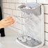 13 2-in-1 Ubbi Vertical Spacing Saving Bottle Drying Rack with Pegs, Bottle Brush & Microfiber Drying Mat Bundle