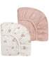 Pack and Play Sheets for Baby Boy and Girl 2 Pack, Neutral