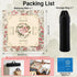 HWZ 4 31.5x31.5 Inch, 3.5mm Mahjong Mat with Professional Tile Mixers & Storage Bag, Thick Waterproof Noise-Reducing