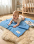 HomeyHues Set 100% Luxury Baby Gift for Newborns - Cotton Knit Blanket Essentials with Matching Beanie, Thoughtful Baby