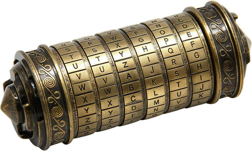 yofit Da Vinci Code Mini Cryptex Lock Puzzle Box - Valentine's Day