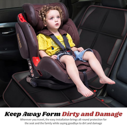 Seat,3 Upgraded Car Seat Protector for Child Car Seat Protector Under Baby Car Sides Extended Car Seat Cover Waterproof