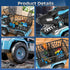 3-5 5-7, 5 3 4 5 6 7 Toddler Robot Dinosaur Truck Toys for Kids Boys Ages Black Carrier Dinosaur Truck with Pull Back