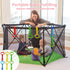 Baby Pull Up Rings, 6PCS Pull Up Rings for Playpen, Baby Crib Hanging Rings, Infant Toddler Walking Assistant