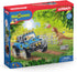 15PC Playset Set 4+ 41464 Schleich Dinosaur - Dinosaur Toy Truck & Outpost - Includes Realistic Dino Figurine, Action