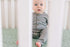 Soft Knit Crib Sheet/Toddler Sheet in Poe by Copper Pearl