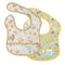 Bumkins Bibs for Baby Girl or Boy, Infant 3-9 Months, Waterproof Soft Fabric Starter Bib 2-pk Camp Gear