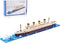 Titanic Toys Model Micro Building Blocks Set, 1872 Pieces Cruise Ship Mini Bricks DIY Educational Toy for Adults