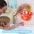 lalalark 2-4, Baby Bath Toys for Toddlers Crab Bubble Machine with Music, LED Lights, Light Up Bath Toys for Kids