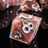 D&D Sharp Edge Polyhedral Dice Set, Mini Planet Dice for Dungeons and Dragons (Maidens)