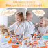 Set, 3-5 Playset 3 4 Kids Dentist Play Wooden Doctor Kit for Toddlers with Real Stethoscope, Removable Teeth, Braces