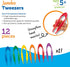 Learning Resources Jumbo Tweezers - Sensory Bin Tools, Montessori Kinetic Grabber Tool, Toddler Activities
