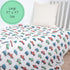 100% 47 47 Inches, LollyBanks Muslin Swaddle Blankets, Cotton Baby Boy Blanket x Soft Baby Swaddle Breathable, Muslin